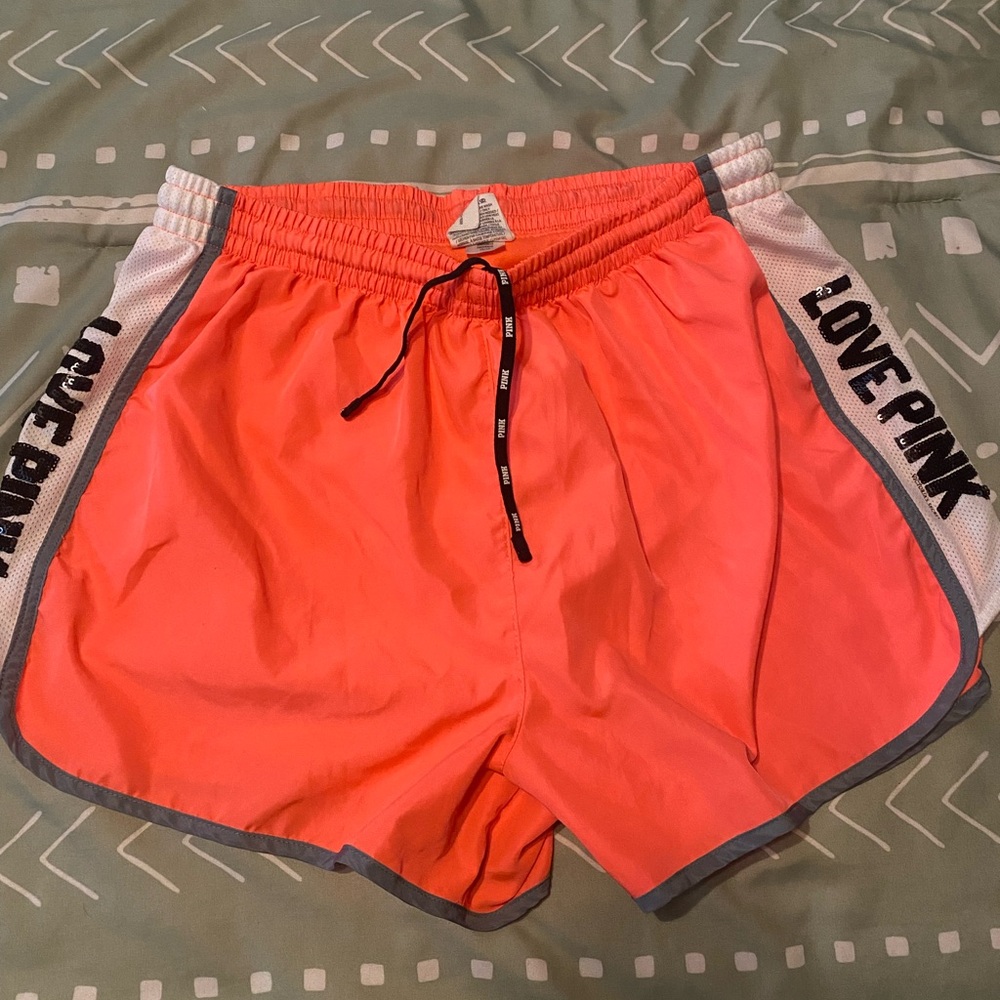 SOLD 5 FOR 20 BUNDLE FOR OFFER PINK Victoria's Secret Neon Orange Shorts